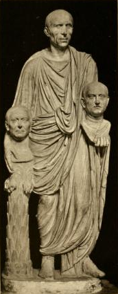 Togatus Barberini, a Roman statue of a man wearing a toga