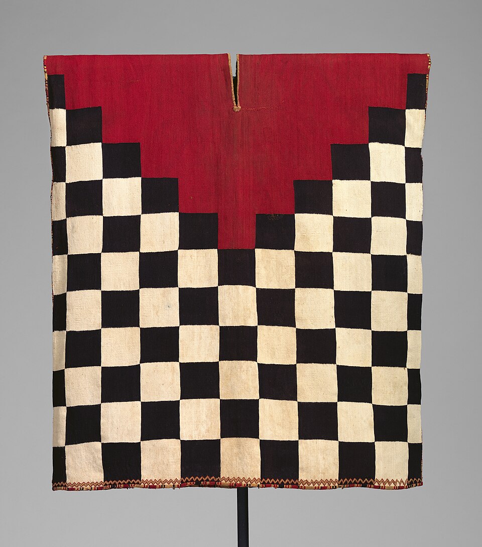 Inca tunic with geometric patterns