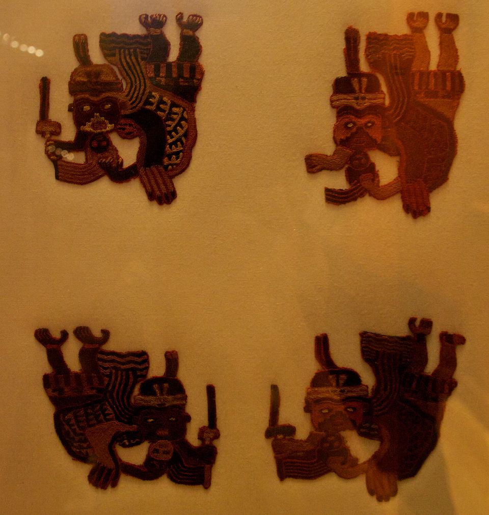 Paracas textile from ancient Peru